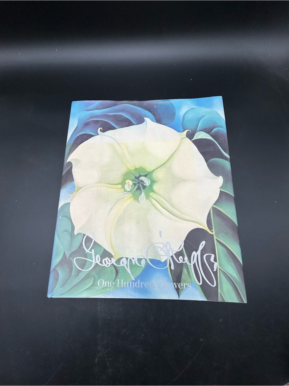 Georgia O’Keefe oversized coffee table book One hundred flowers